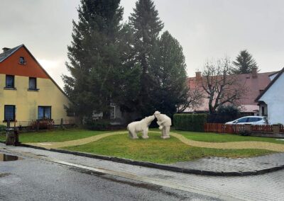 Vizualizace Sousoší Havlase Pavlaty s medvědem, Spolek městečko na dlani
