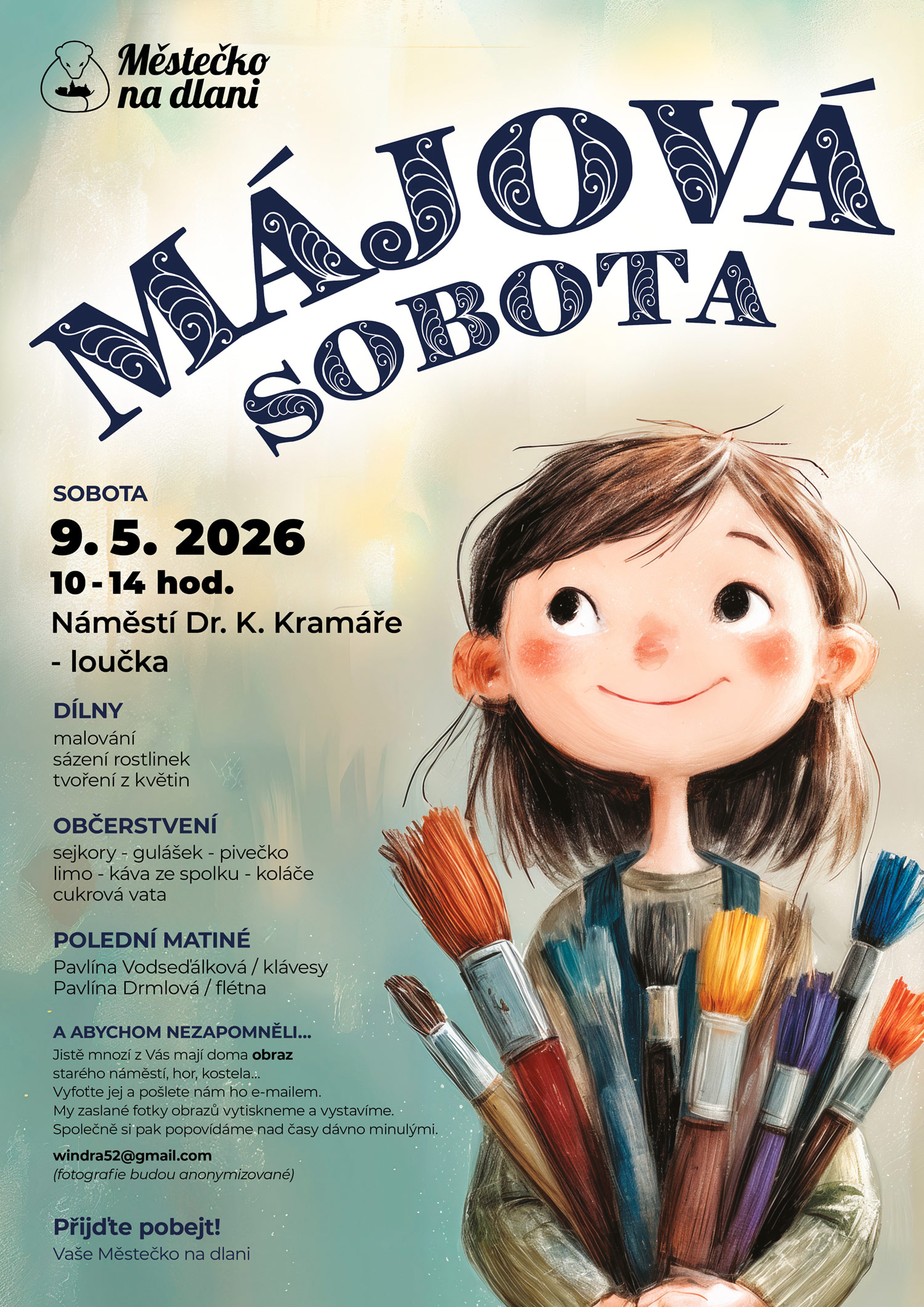 plakát Medvědí bál 2026, Městečko na dlani